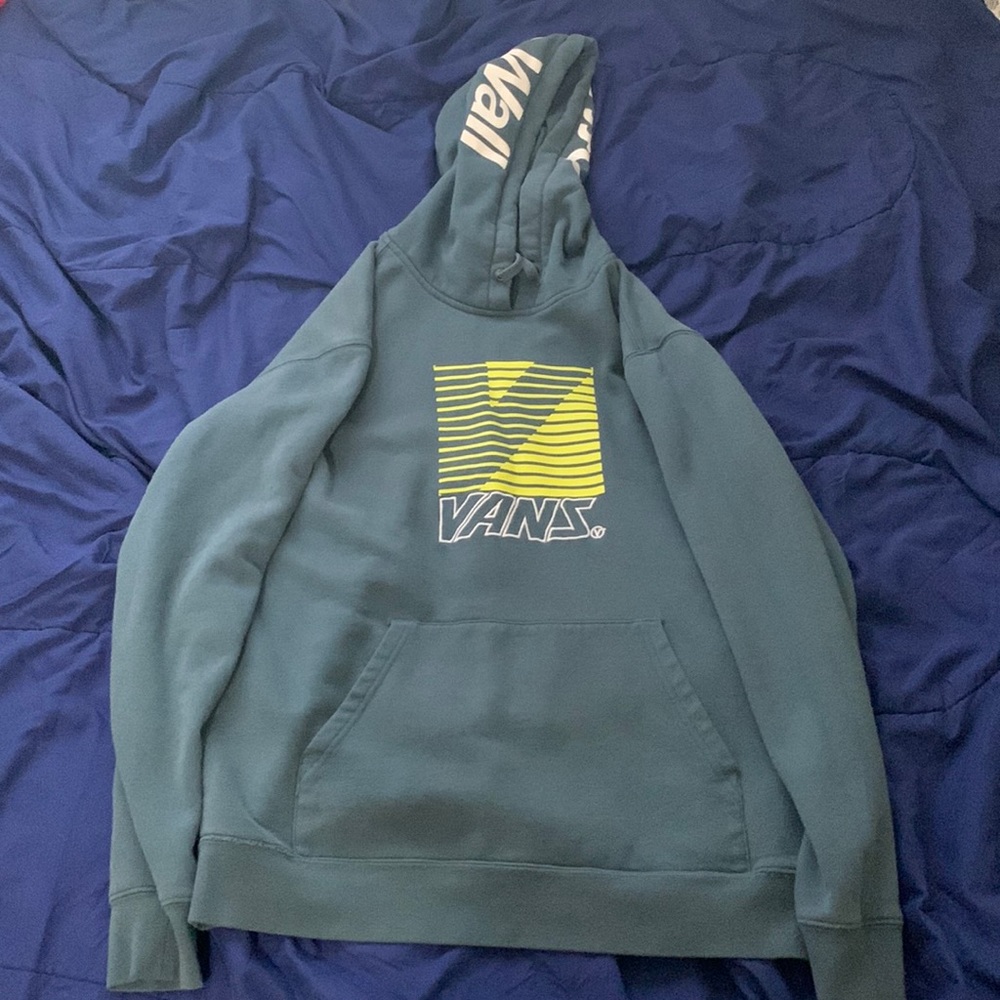 Vans aqua Limited Edition hoodie (Lighly worn, Size L)